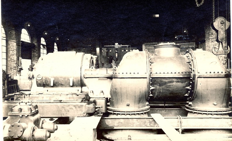 Centrale elettrica n° 1 dal 1913 al 1916
