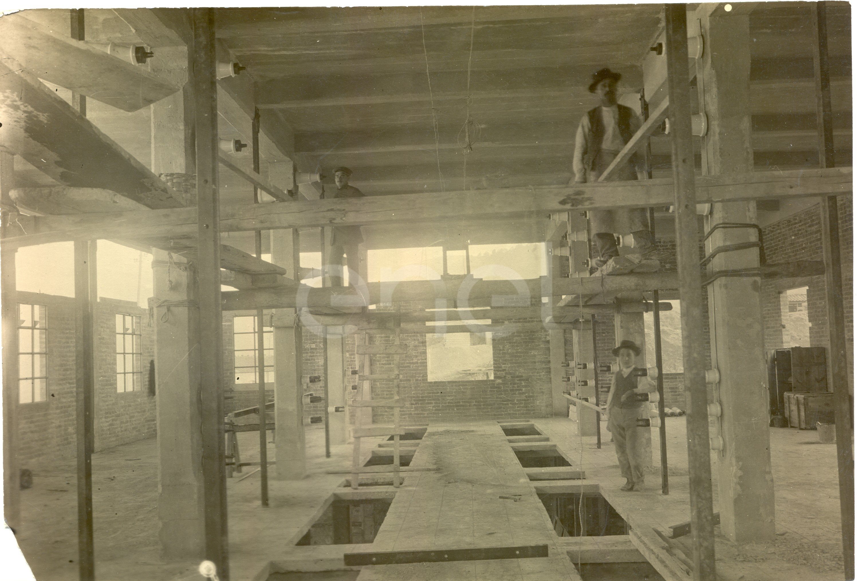 Centrale elettrica n° 1 dal 1913 al 1916