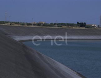 Bacino e diga di monte Cavallaro
