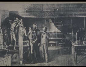 Uomini in laboratorio