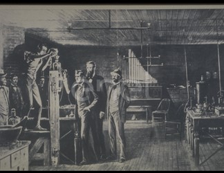 Uomini in laboratorio