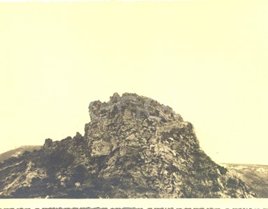 Isola di Vulcano. Visita del Principe P.Ginori Conti e collaboratori. 1937.