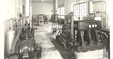 Settore chimico. Laboratori. Centro studi. Larderello.