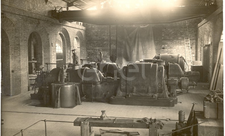 Centrale elettrica n° 1 dal 1913 al 1916