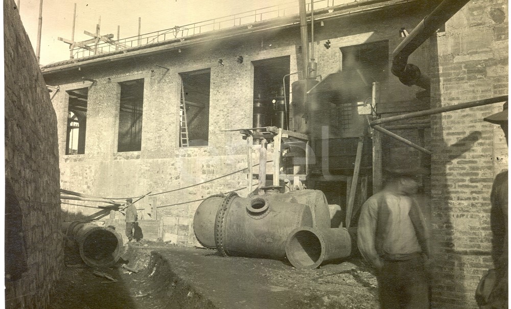 Centrale elettrica n° 1 dal 1913 al 1916