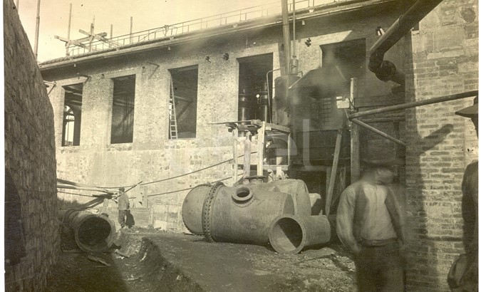 Centrale elettrica n° 1 dal 1913 al 1916