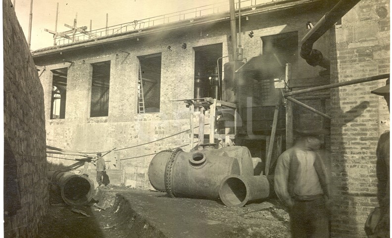 Centrale elettrica n° 1 dal 1913 al 1916