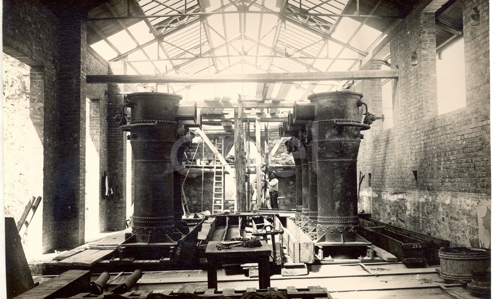Centrale elettrica n° 1 dal 1913 al 1916