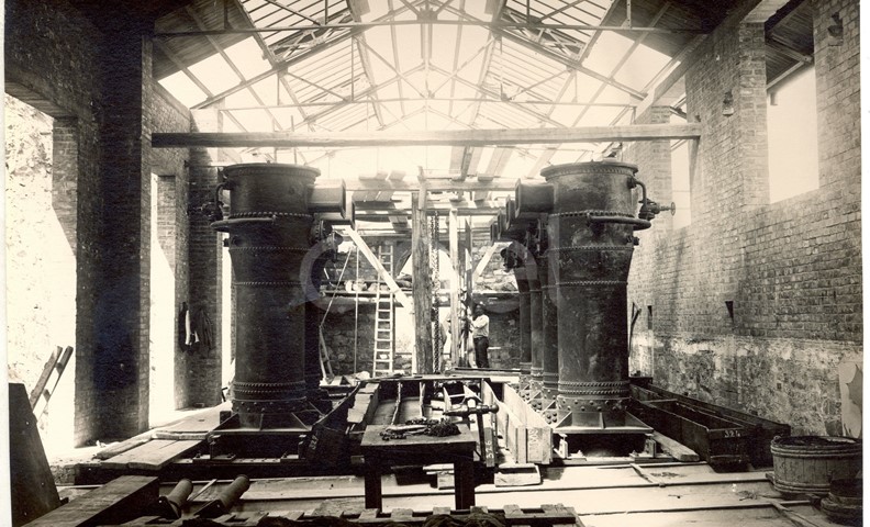 Centrale elettrica n° 1 dal 1913 al 1916