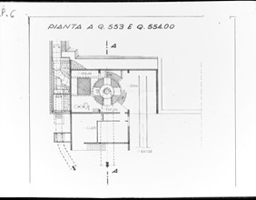 Riproduzione della pianta della centrale