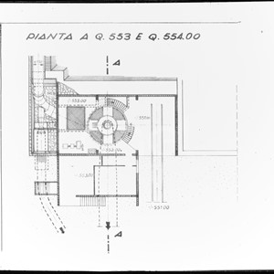 Riproduzione della pianta della centrale