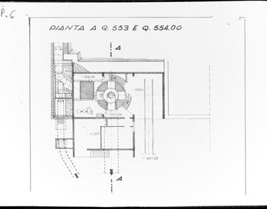 Riproduzione della pianta della centrale