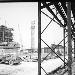 Centrale di Brindisi in costruzione