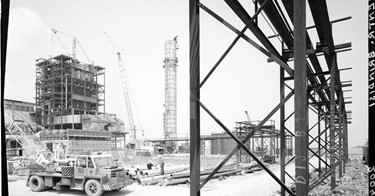 Centrale di Brindisi in costruzione