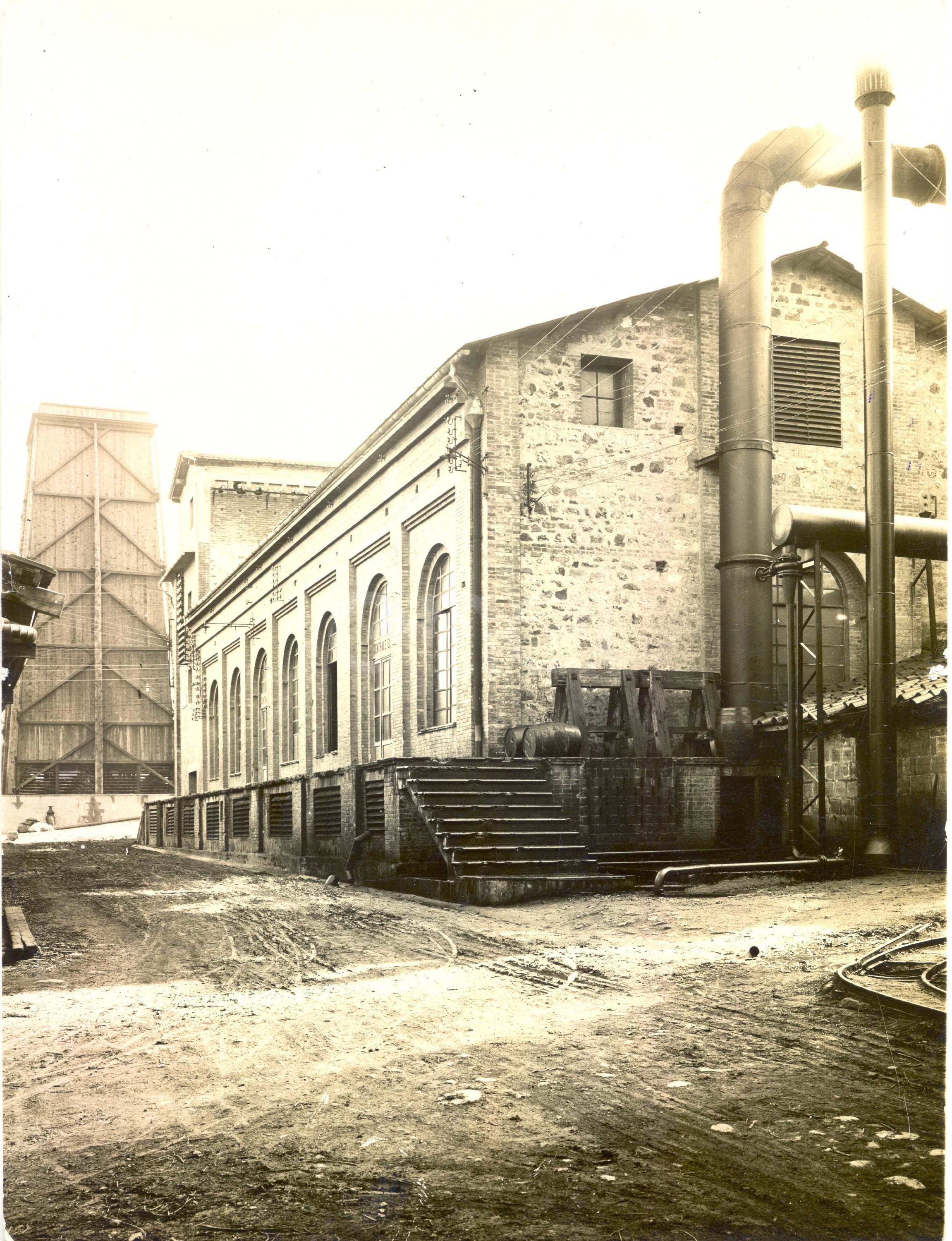 Centrale elettrica n° 1 dal 1913 al 1916