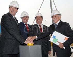 Inaugurazione cantiere del primo impianto a idrogeno di taglia industriale a Fusina(Venezia)
