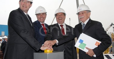 Inaugurazione cantiere del primo impianto a idrogeno di taglia industriale a Fusina(Venezia)