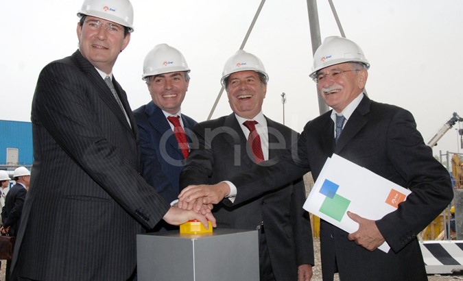 Inaugurazione cantiere del primo impianto a idrogeno di taglia industriale a Fusina(Venezia)