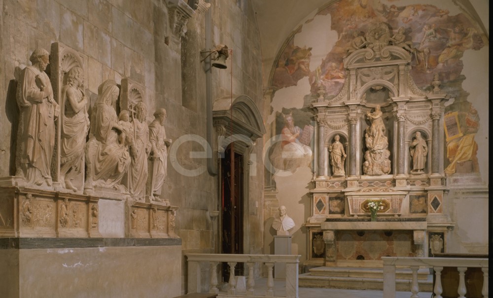 Ancona marmorea di Andrea Guardi e Altare dell'Assunta