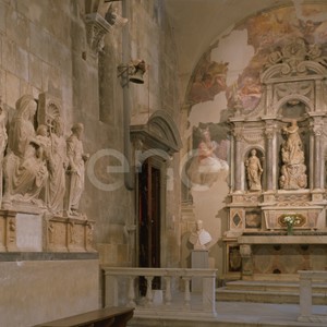 Ancona marmorea di Andrea Guardi e Altare dell'Assunta