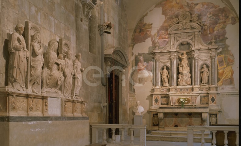 Ancona marmorea di Andrea Guardi e Altare dell'Assunta