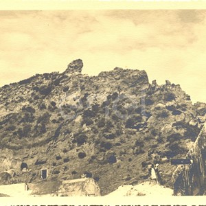 Isola di Vulcano. Visita del Principe P.Ginori Conti e collaboratori. 1937.