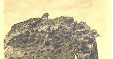 Isola di Vulcano. Visita del Principe P.Ginori Conti e collaboratori. 1937.