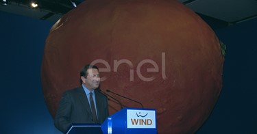 ""Tommaso Pompei con "Grande Arancia" Wind""