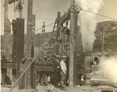 Fabbrica di Larderello. Soffionissimi n.2-4-5 e foro del Bargelli.