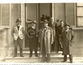Larderello. Visite prefetti Margoni e Marzano, Sen.Bocciardo, Marchesi Imperiali, Principi Colonna, Conti Guicciardini. 1930/1937