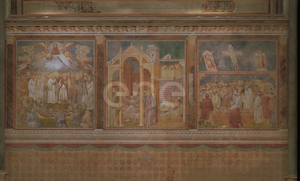 Basilica Superiore: Storie di San Francesco