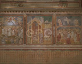 Basilica Superiore: Storie di San Francesco