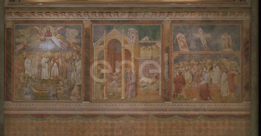 Basilica Superiore: Storie di San Francesco