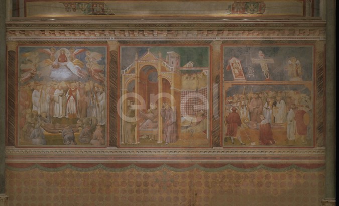 Basilica Superiore: Storie di San Francesco