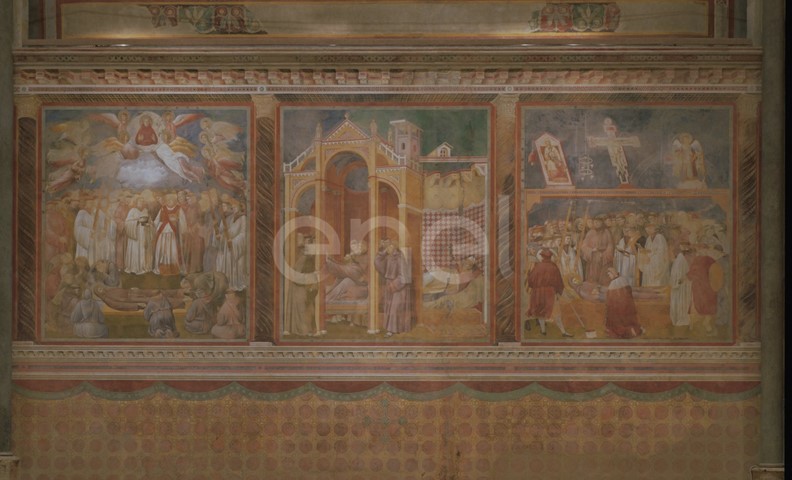 Basilica Superiore: Storie di San Francesco