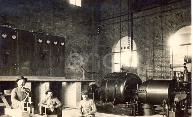 Centrale elettrica n° 1 dal 1913 al 1916