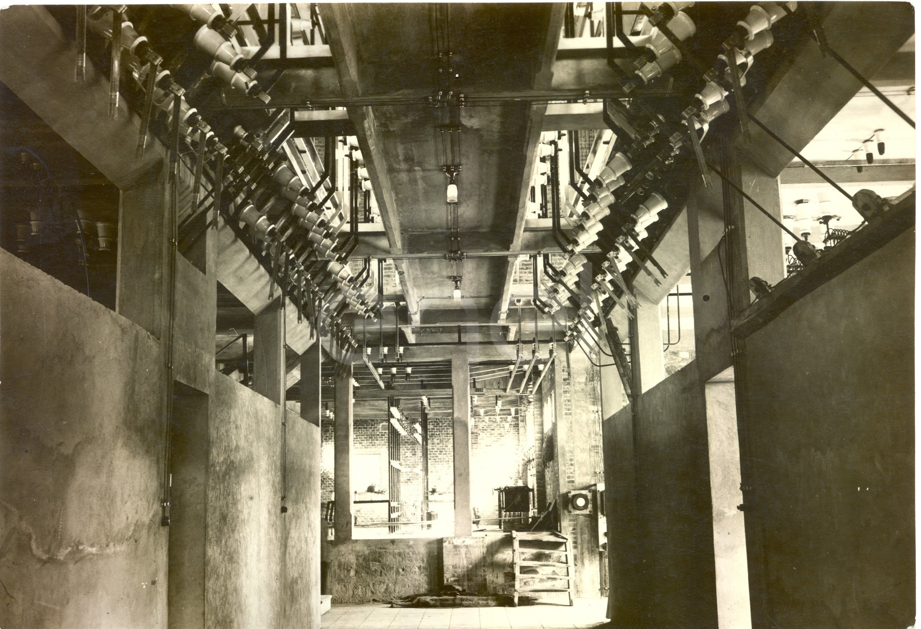 Centrale elettrica n° 1 dal 1913 al 1916