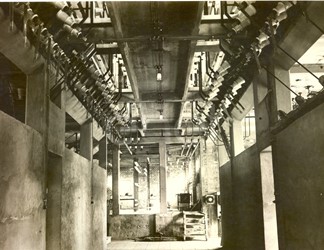 Centrale elettrica n° 1 dal 1913 al 1916