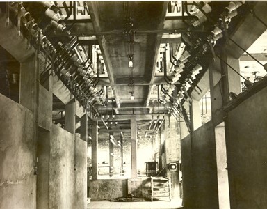 Centrale elettrica n° 1 dal 1913 al 1916