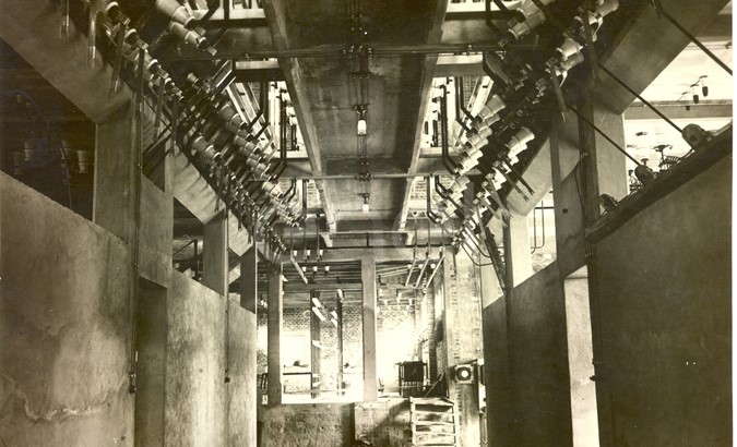 Centrale elettrica n° 1 dal 1913 al 1916