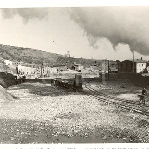 Centrale elettrica Castelnuovo. Gruppo di partecipanti alla inaugurazione della centrale elettrica.