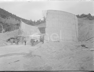 Pozzo piezometrico in costruzione