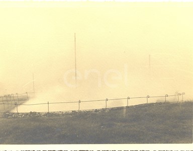 Abano. Visita di studio del Principe P.Ginori Conti e collaboratori alle solfatare. 1937